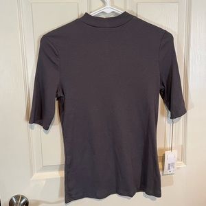 A new day grey ribbed top